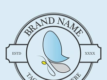 Butterfly logo design