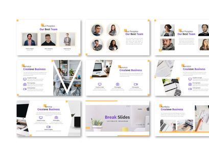 Createve Business Powerpoint Template