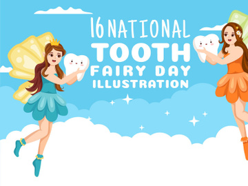 16 National Tooth Fairy Day Illustration preview picture