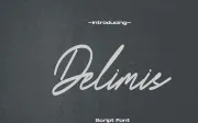Delimis Script Font
