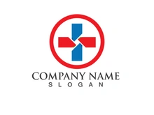 Cross Medical Logo template vector illustration