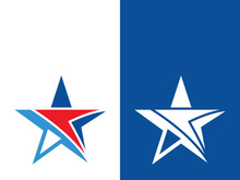 Star icon template vector illustration design