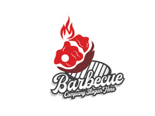 Steak Logo, Vintage Retro Rustic BBQ Grill Theme Design Style