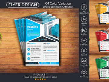 Professional Flyer Design Template preview picture