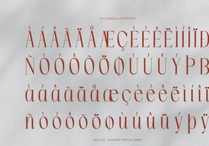 Henilac | Elegant Display Font