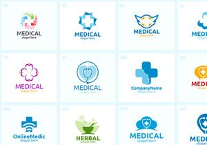 120+ Medical Logo Bundle