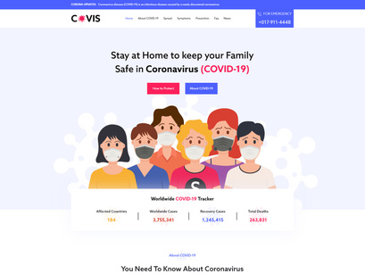 COVIS - Coronavirus (COVID-19) Prevention and Awareness Template