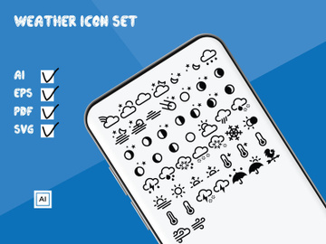 Weather Icon Set preview picture
