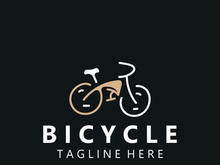 Bicycle icon template design inspiration. Bicycle store Quality symbol vector
