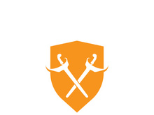 Shield and keris  with its elaborately carved handle and wavy blade is a unique