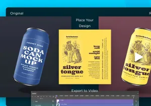 Free Sodacan Animated Mockup