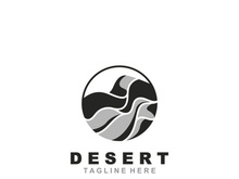Desert wilderness logo outdoor adventure emblems, badges patches design element