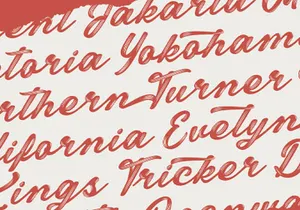 Miyabon - Textured Brush Font