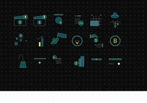 Finaci - Finance Icons Illustration Set