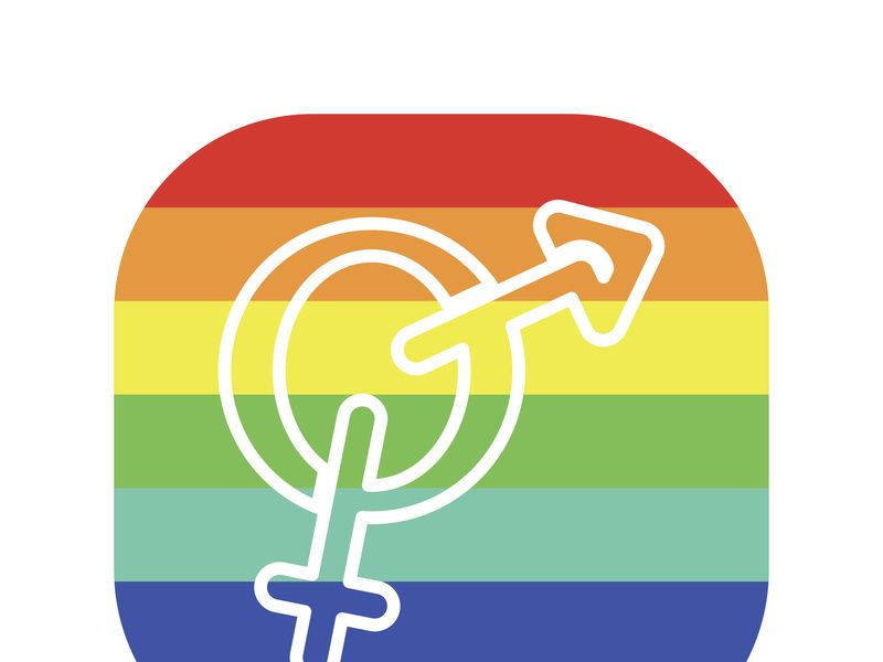 Gender logo design