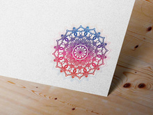 Mandala Flower Decoration Vector template