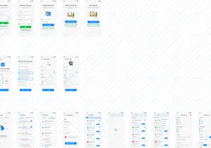Jobsdeck - Job Finding Mobile App UI Kit Design