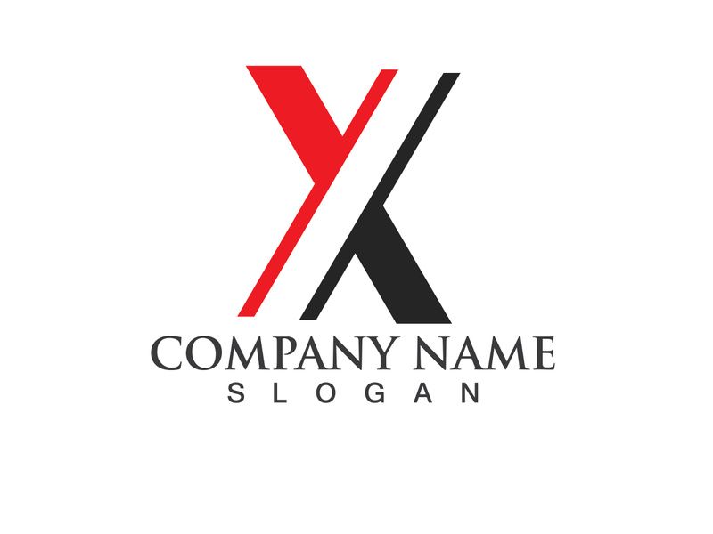 X Logo Template vector icon