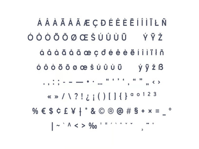 iBrand - Logo Font