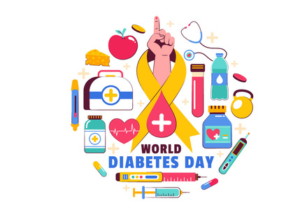 11 World Diabetes Day Illustration