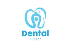 Tooth logo, Dental Health Vector, Care Brand Illustration