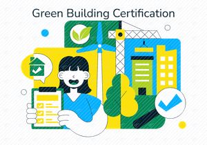 10 Green Building Certification Illustration