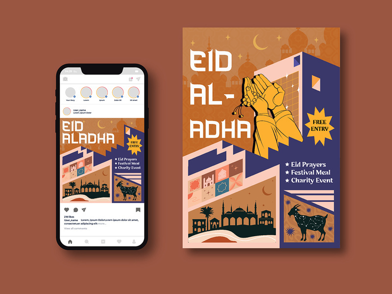 Eid-al-Adha Flyer