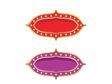 Circus element icon illustration preview picture