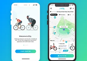 iCity - Rent bikes Mobile App