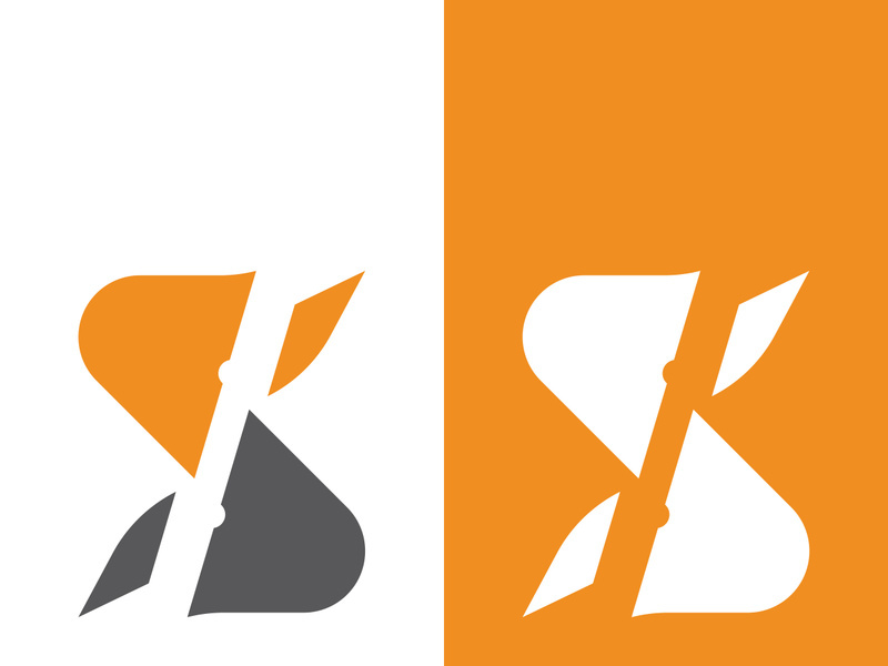 Business corporate S letter logo design vector