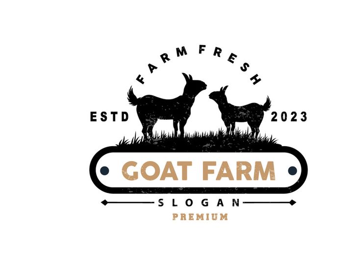 Goat logo, Goat Farm Inspiration Design