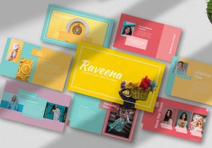 Raveena - Creative Keynote Template