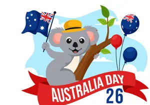 15 Happy Australia Day Illustration