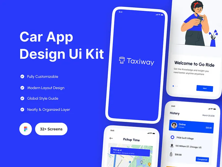 Car App Design Ui Kit
