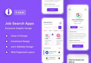 Job Search App Design