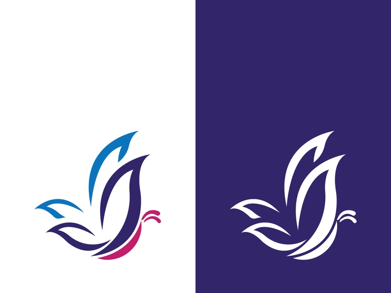 Beauty butterfly vector icon design