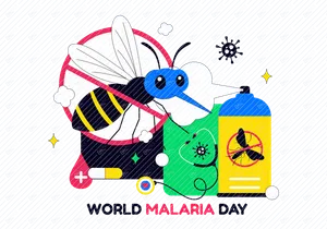 10 World Malaria Day Illustration