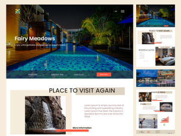 Hotel Landing Page preview picture
