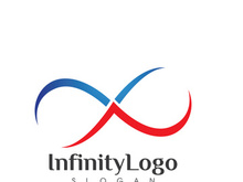 Infinity Design Vector icon illustration Logo template design