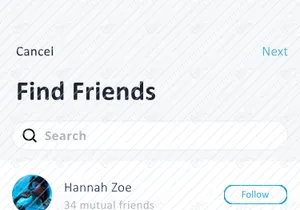 Social iOS App UI