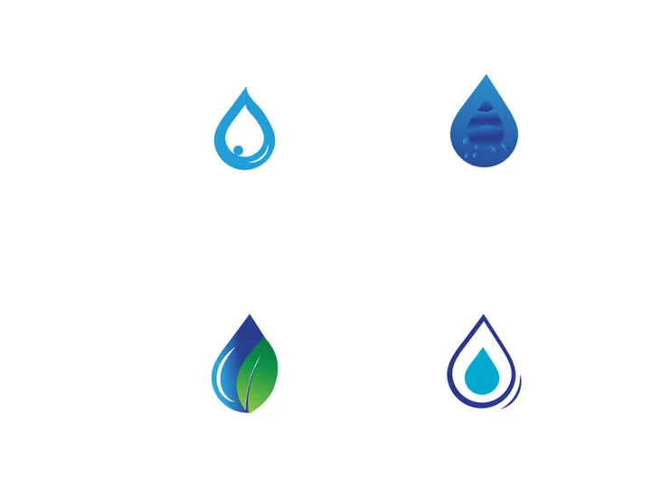 water drop logo