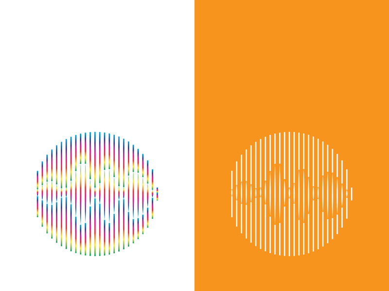 Sound waves vector illustration design template