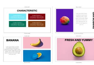 Simple Square Presentation Template