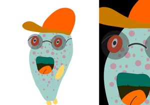 Funny Monster Cartoon Vector Bundle