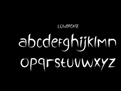 Blank Street - Hand Drawn Brush Font