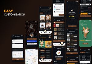 Sowan Coffee - UI Kit Coffee Shop App