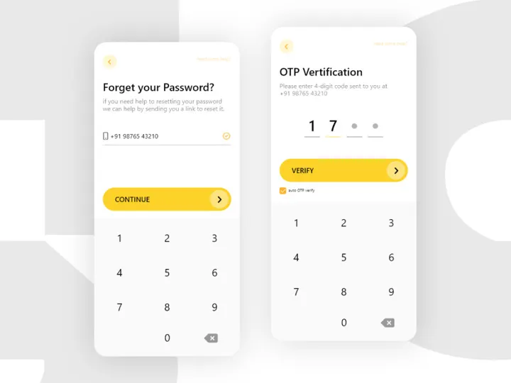 OTP Verification (Shoppy 2)