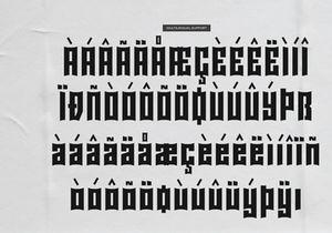 Core Raptor | Display Gothic Font