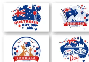 15 Happy Australia Day Illustration