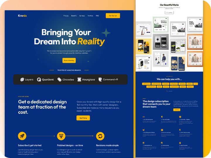 Creative Digital Agency – Branding, UI/UX & Web Solutions
